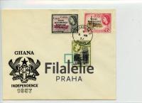 1957 GHANA FDC/QEII