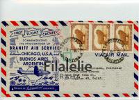 1950 ARGENTINA FirstFlight 2SCAN