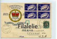 1953 SOUTH AFRICA FDC/QEII 2SCAN