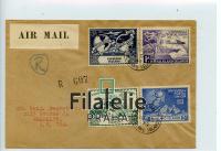 1949 FALKLAND UPU/REGIST. 2SCAN
