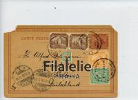 1906 EGYPT/GERMANY PScard 2SCAN