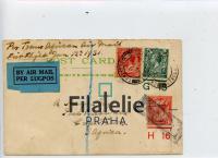 1926 GB/SOUTH AFRICA KGV/PScard 2SCAN