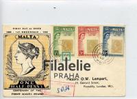 1960 MALTA QEII/FDC/REGIST.