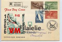 1966 NORGE FDC/REGIST.