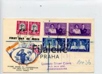 1947 SOUTH AFRICA FDC/REGIST. 2SCAN
