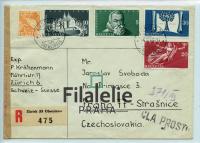 1948 SWISS/CZECHOSLOVAKIA REGIST. 2SCAN