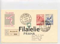 1957 ISLAND/US FDC/REGIST. 2SCAN