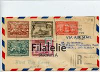 1939 NICARAGUA/US FDC/REGIST/AIR 2SCAN