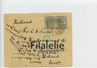 1913 INDIA/HOLLAND KGV 2SCAN