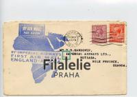1931 ENGLAND/UGANDA KGV/AIR 2SCAN