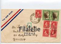 1938 JAMAICA/GERMANY KGV/AIR