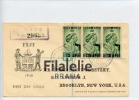 1948 FIJI/US QEII/FDC/REG 2SCAN