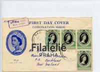 1953 FIJI/NEWZEALAND QEII/FDC