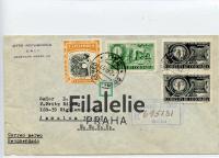 1957 COLOMBIA/JAMAICA REG 2SCAN