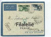 1936 ERITREA/FRANCE AIR/2SCAN