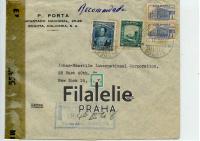 1945 COLOMBIA/US AIR/REG/CENSOR 2SCAN