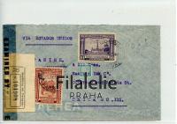 1945 PARAGUAY/US AIR/REC/CENSOR 2SCAN