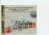 1943 COLOMBIA/US AIR/CENSOR
