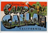 1941 CAMP CALLAN/CALIF NEW