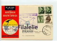 1952 AUSTRALIA/S.AFRICA FirstFlight 2SCAN