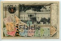 1906 STAMPS/EMBOSS/AUSTRIA POST/2SCAN