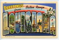 1940 BATON ROUGE/LOUISIANA NEW