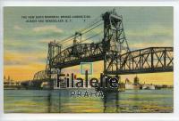 1948 ALBANY/SHIPS/BRIDGE POST/2SCAN