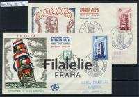 1956 FRANCE/CEPT/2FDC 1104/5