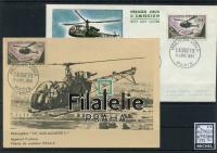 1958 FRANCE/HELICOPTER/FDC/MC 1177