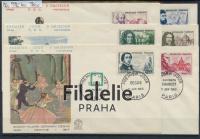 1960 FRANCE/PERSON/6FDC 1309/14