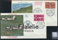 1962 FRANCE/AIR/2FDC 1394/5