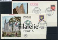 1962 FRANCE/HERALDIC/2FDC 1406/7