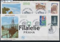 1967 FRANCE/TOURISM/4FDC 1582+5/7