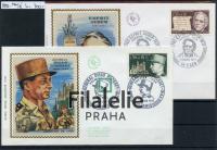 1971 FRANCE/PERSON/2FDC 1741/2