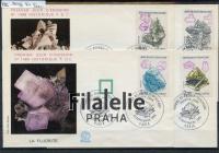 1986 FRANCE/MINERAL/4FDC 2562/5