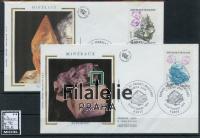 1986 FRANCE/MINERAL/2FDC 2564/5