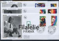 2002 FRANCE/JAZZ/6FDC 3637/42