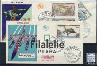 1964 MONACO/AIR/9FDC 756/70 2SCAN