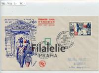 1954 FRANCE/ARMY/FDC 1022