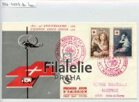 1954 FRANCE/REDCROSS/FDC 1032/3
