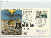 1955 FRANCE/BALLON/FDC 1043