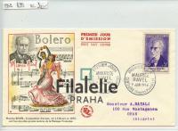 1956 FRANCE/RAVEL/FDC 1099