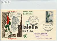 1956 FRANCE/ALPINISME/FDC 1103