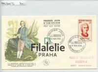 1956 FRANCE/ROUSSEAU/FDC 1112