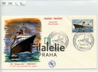 1962 FRANCE/SHIP/FDC 1378
