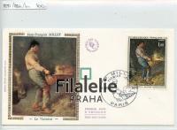 1971 FRANCE/ART/FDC 1744