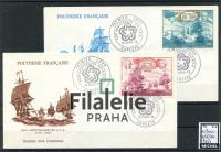 1976 POLYNESIE/SHIP/2FDC 210/1