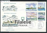 1978 POLYNESIE/SHIP/4FDC 268/71