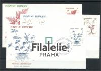 1988 POLYNESIE/FLORA/3FDC 515/7