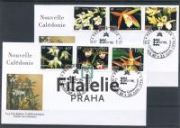 1996 CALEDONIE/ORCHID/2FDC 1070/5